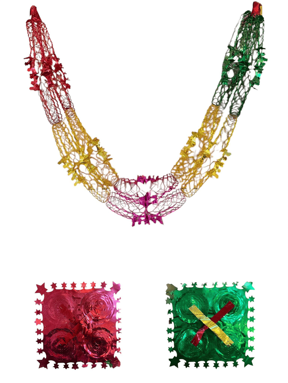 BÜYÜK BOY METALİZE SÜS YLD-3428 PK:12 Lİ