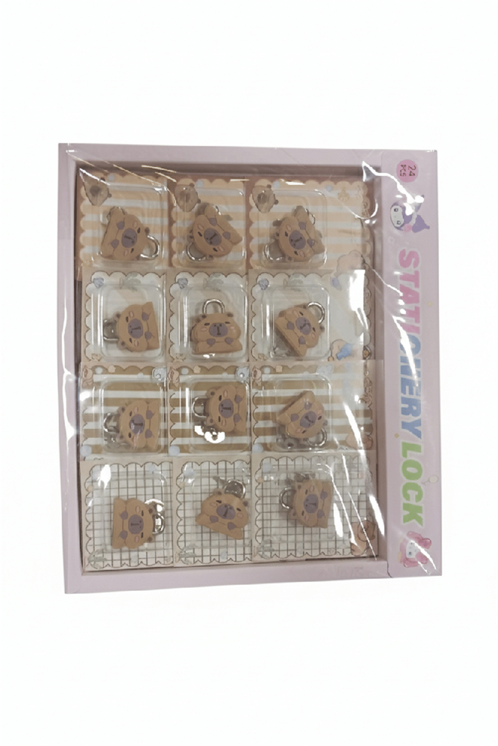 ÇNR 109 CAPYBARA KİLİT 24 LÜ PK *1440