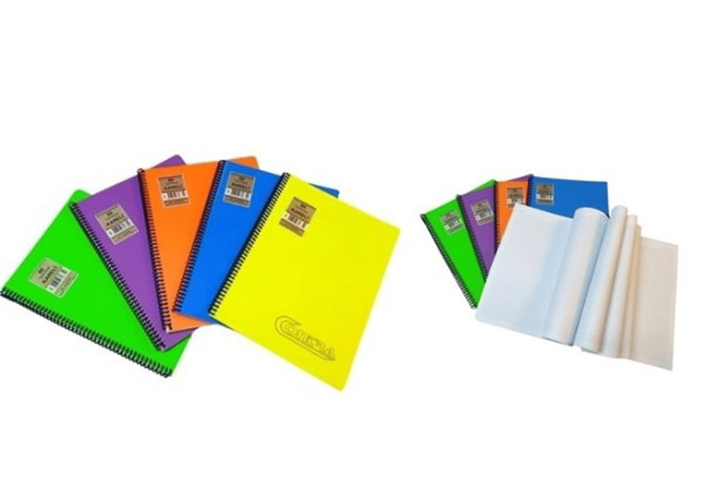 CONTRA A5 SPİRALLİ DEFTER PP KAPAK 80 YP. KARELİ *96