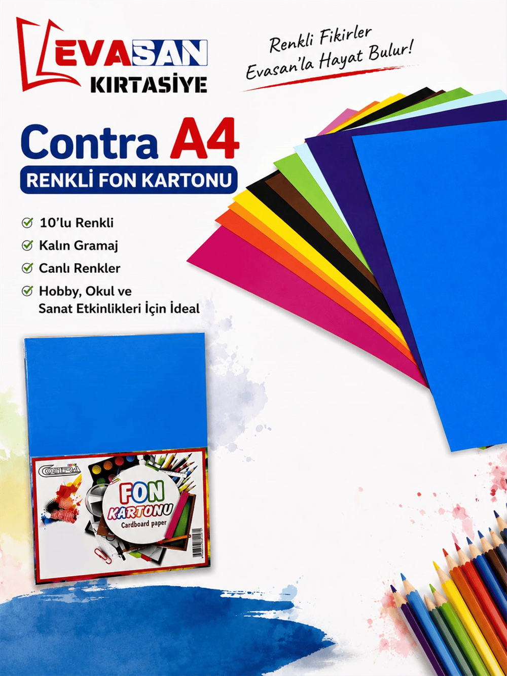 CONTRA IMAGE 10LU FON KARTONU