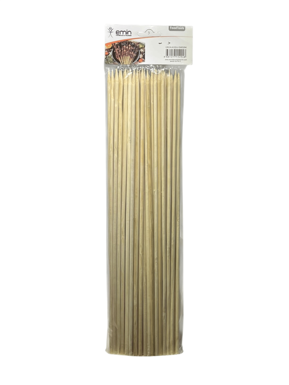 ÇÖP ŞİŞ 4mm 30cm (43-45 ADET) KOD:EM-5294