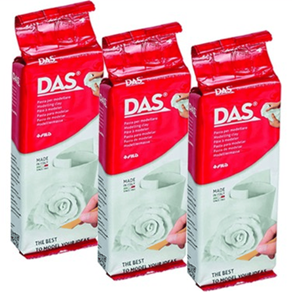 DAS 500 GR. SERAMİK HAMURU PROJE KİLİ BEYAZ