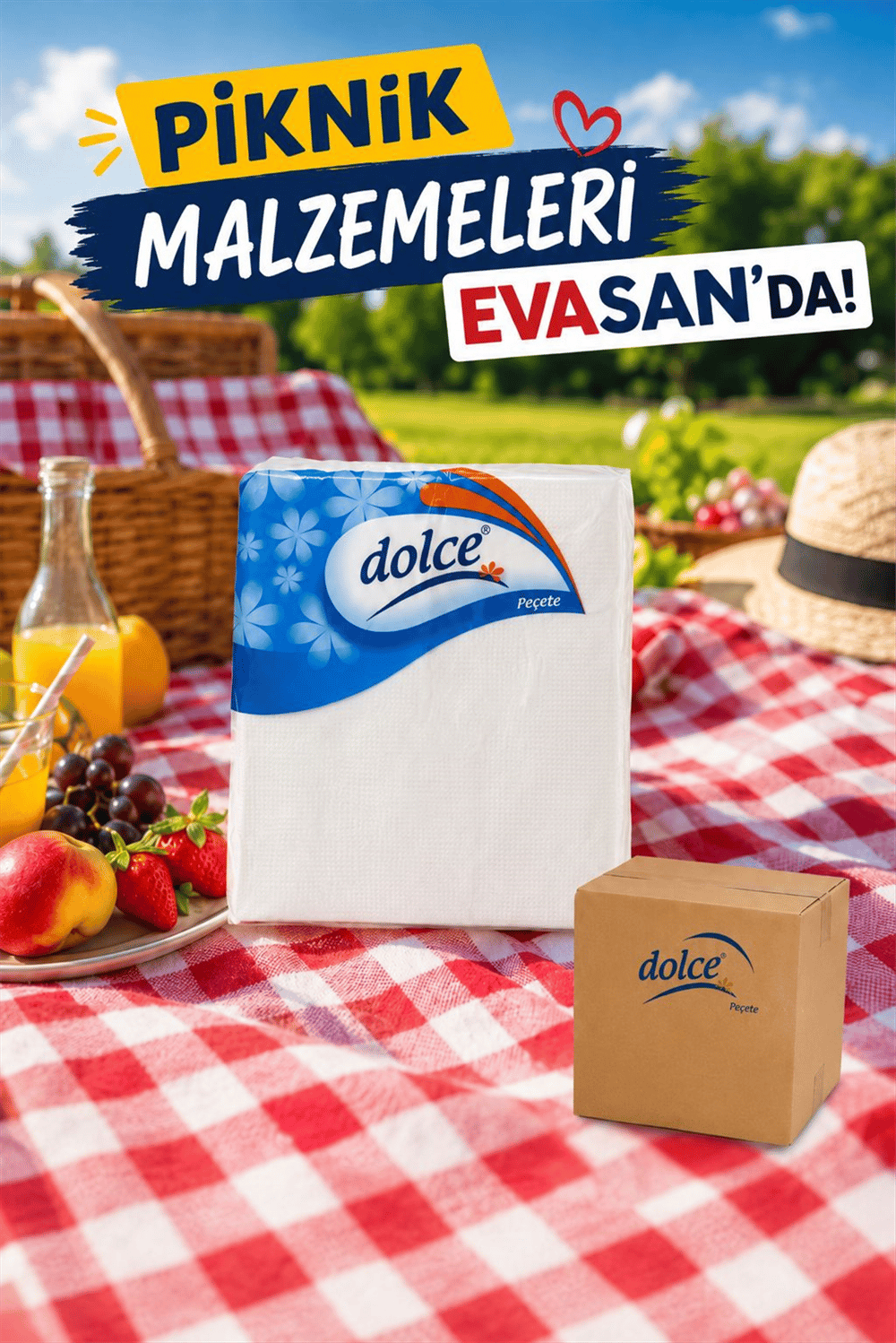 DOLCE 30X30 KARE PEÇETE PK:100 LÜ