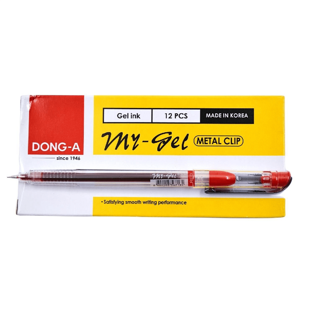 DONGA MY-JEL 0.7 KALEM KIRMIZI 12 Lİ PK