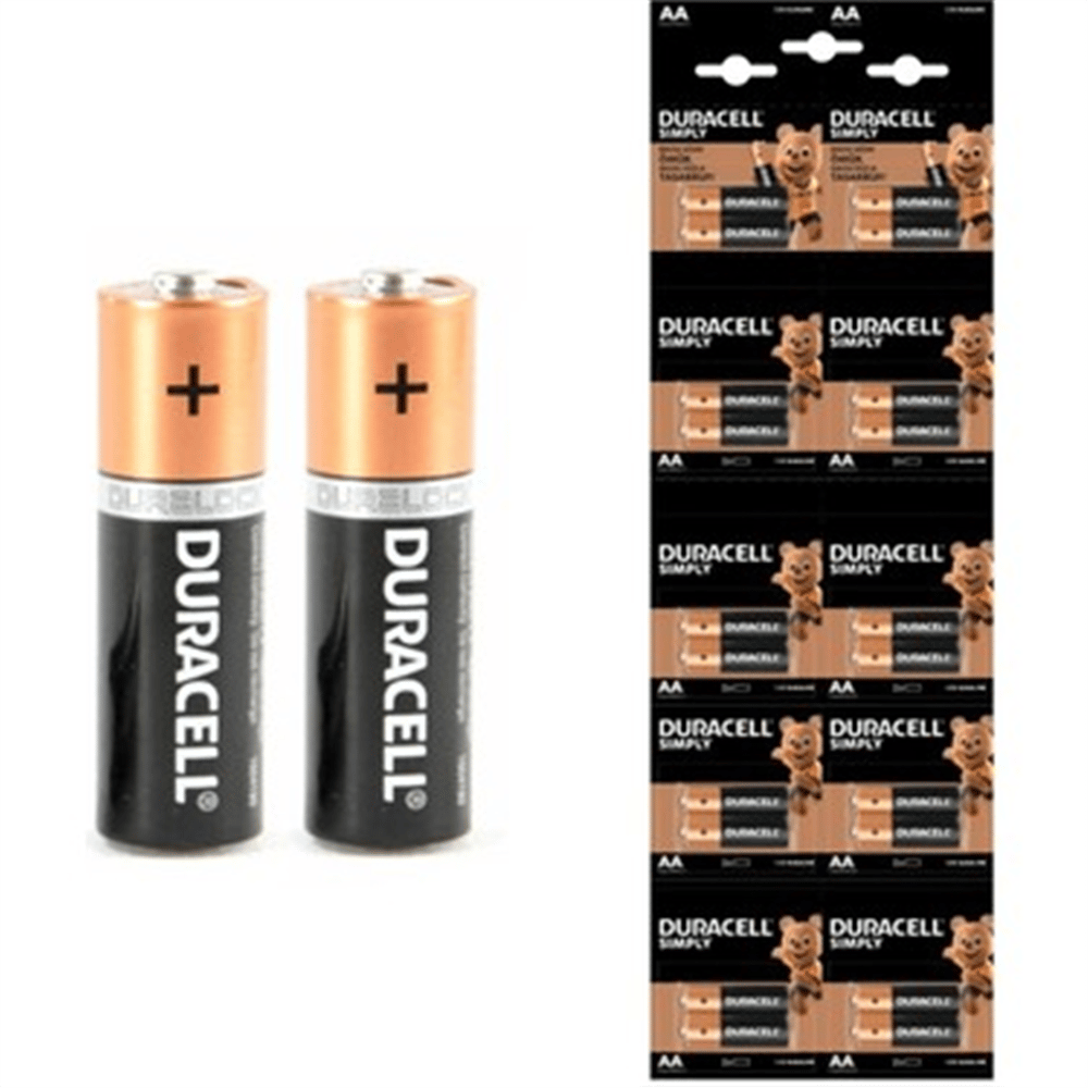 DURACELL KALIN PİL 20 Lİ KART