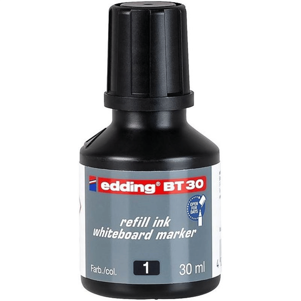 EDDİNG (E-BT30) MÜREKKEP 30 ML SİYAH *300