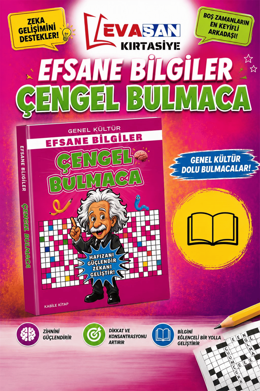 EFSANE BİLGİLER ÇENGEL BULMACA 127 SAYFA 