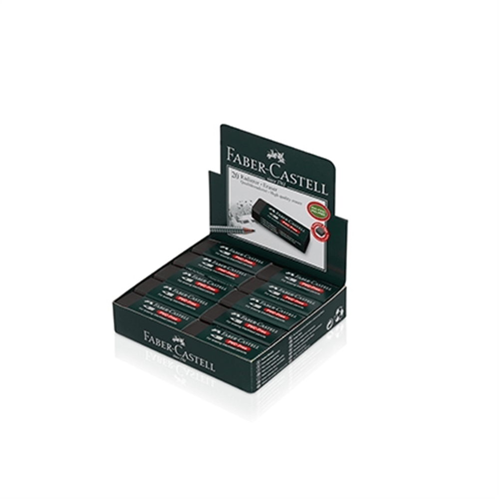 FABER 188923 SİYAH SİLGİ 7089/20 PK:20 Lİ