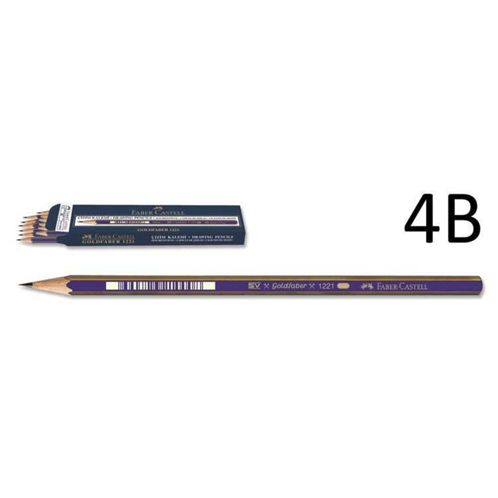 FABER 4B DERECELİ KALEM 12 Lİ