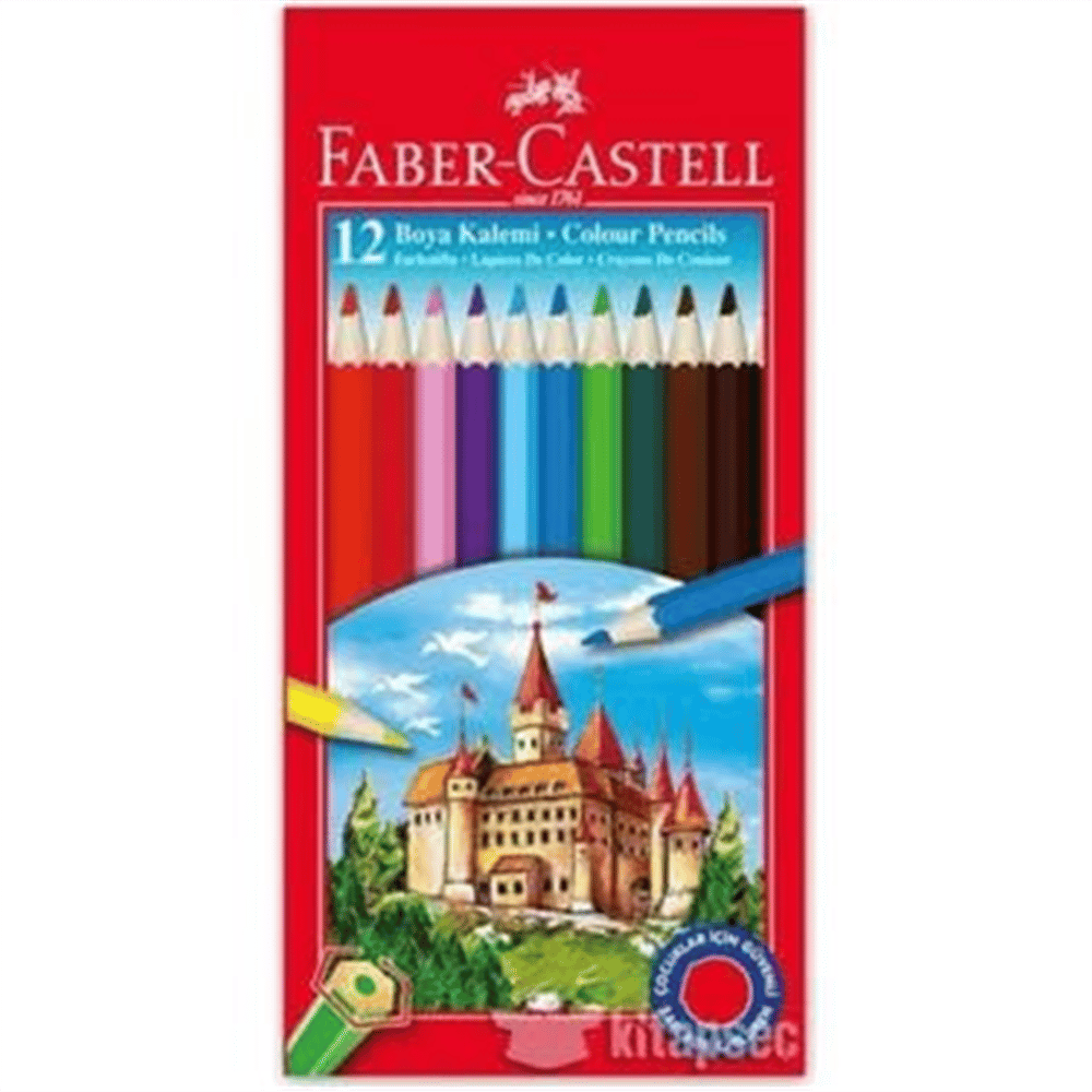FABER CASTEL KURU BOYA 12 Lİ
