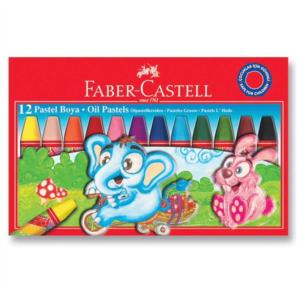 FABER CASTEL PASTEL BOYA 12 Lİ