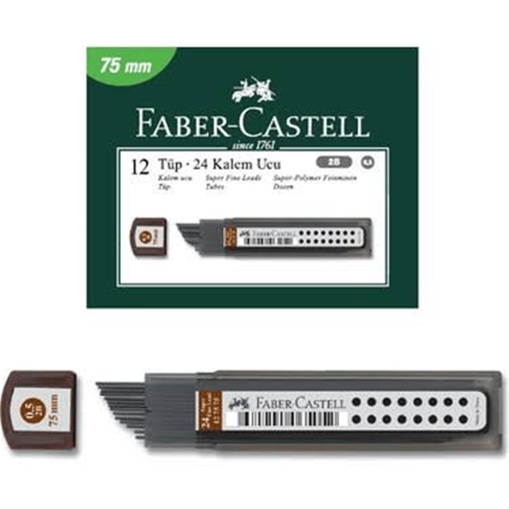 FABER SÜPER FİNE 75 mm MİN 12 Lİ PK.