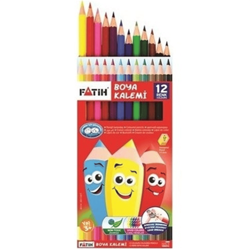 FATİH 12 RENK KURU BOYA *288
