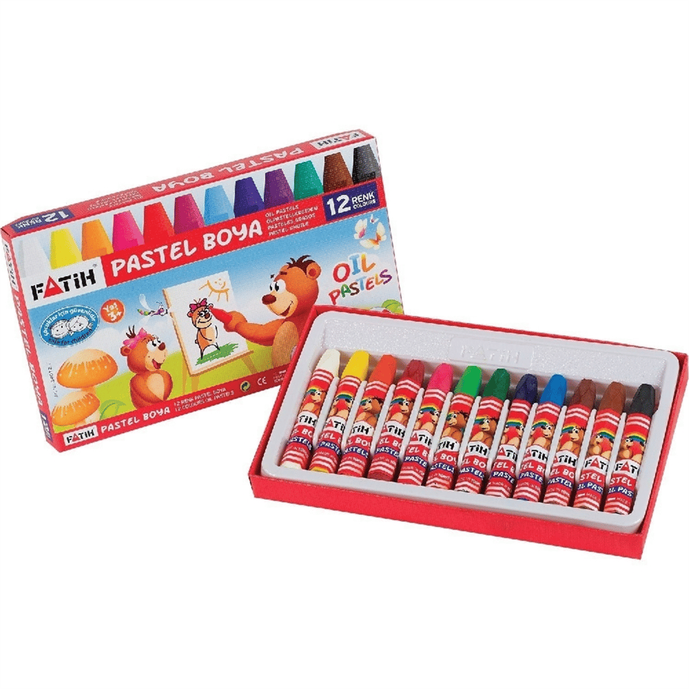 FATİH 12 RENK PASTEL BOYA *144