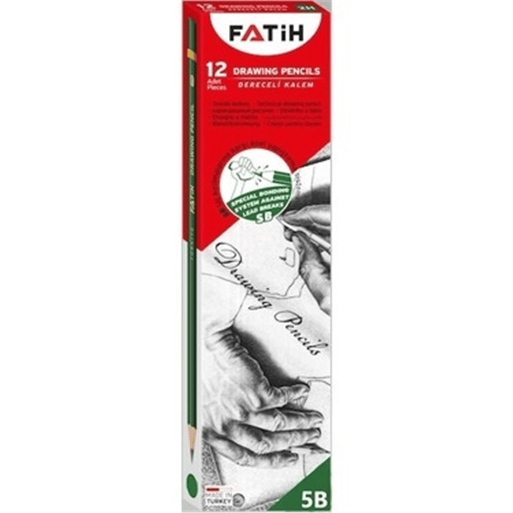 FATİH DERECELİ KALEM 5B 12 Lİ *144