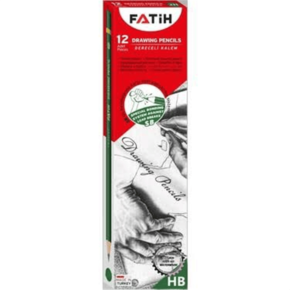 FATİH DERECELİ KALEM HB 12Lİ *144