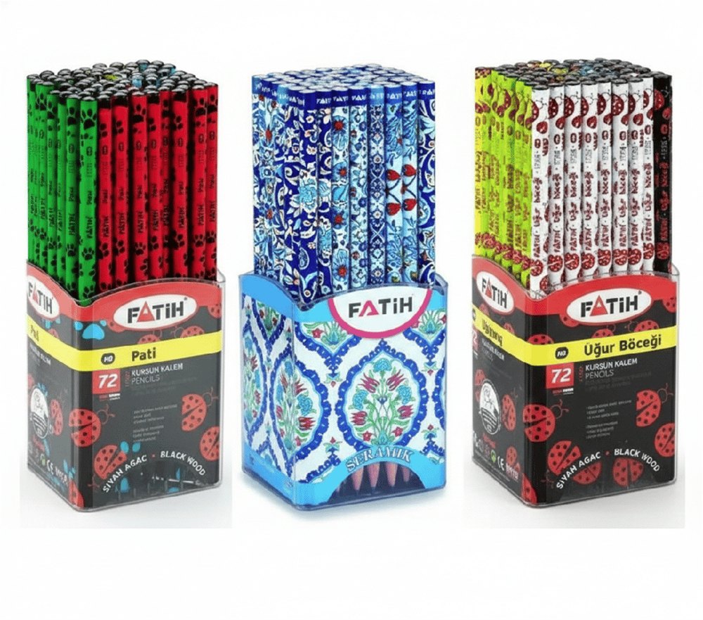 FATİH DESENLİ KURŞUN KALEM ÇEŞİDİ