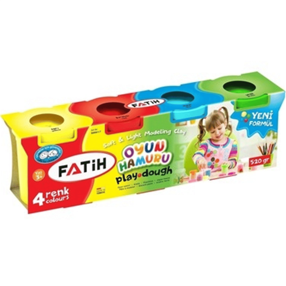 FATİH OYUN HAMURU 4 RENK *48