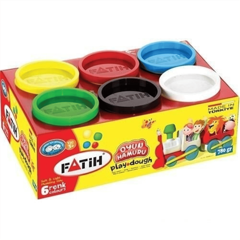 FATİH OYUN HAMURU 6 RENK (6*130 780GR.)