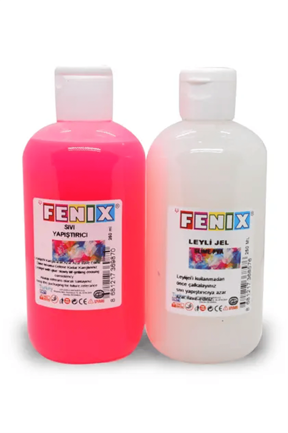 FENİX FN03-03 SLİME JELİ RENKLİ 250 ML. *72