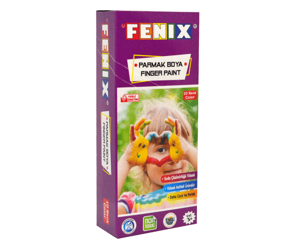 FENİX FN302 PARMAK BOYASI 10LU
