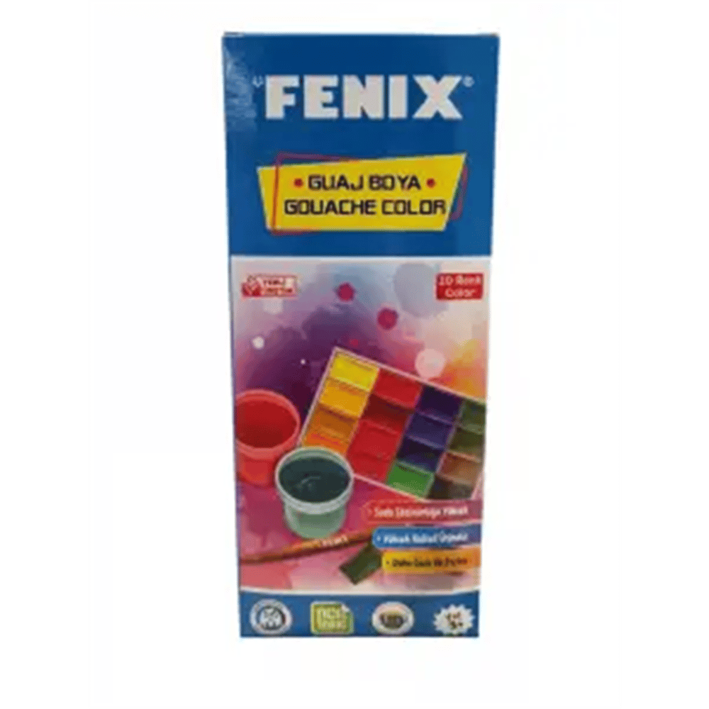 FENİX FN56 GUAJ BOYA ASKILI  12*25 ml *30
