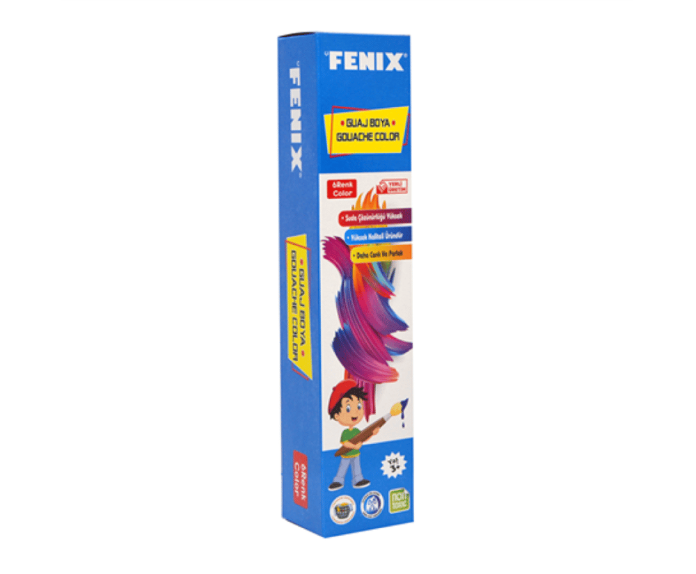 FENİX GUAJ BOYA SETİ 6x15 ml *84