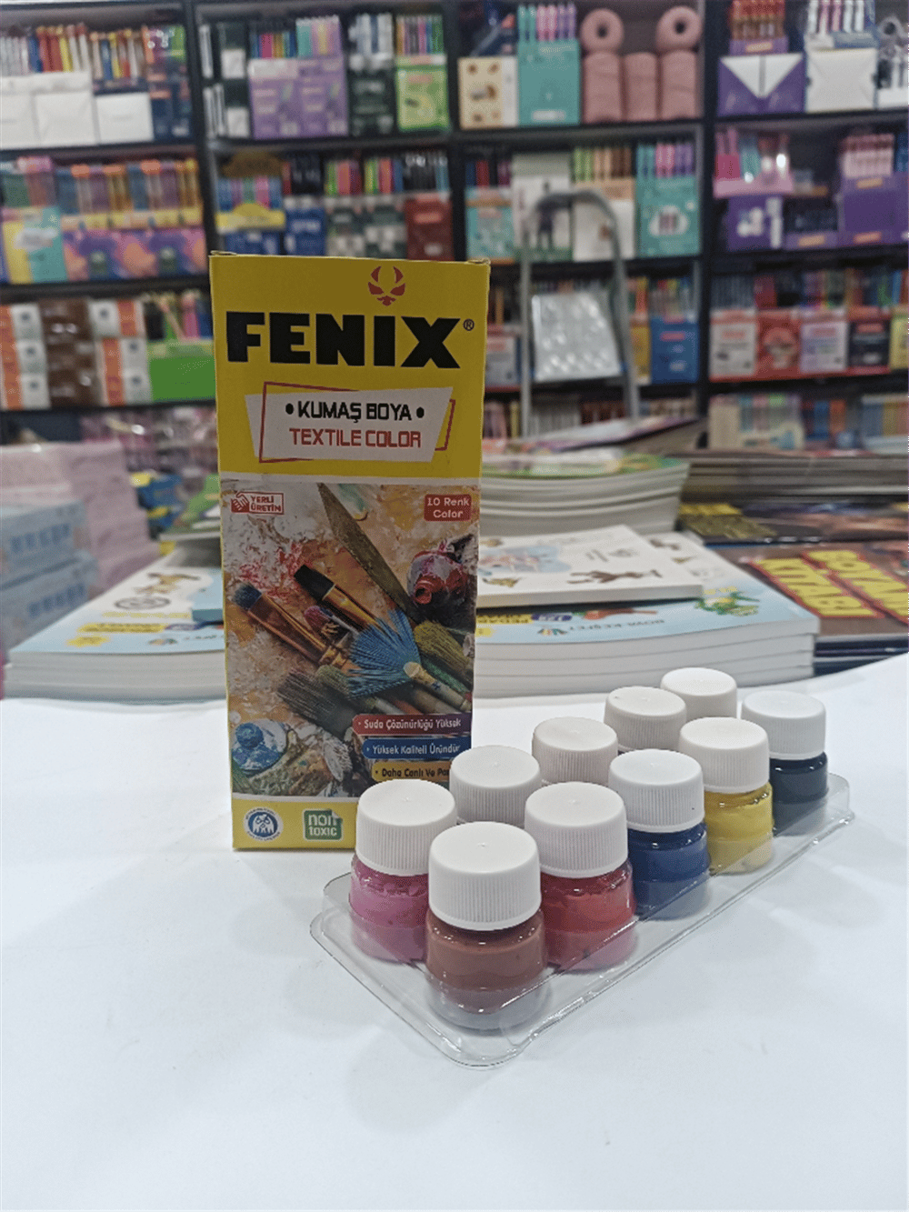 FENİX KUMAŞ BOYASI 10*15 ML