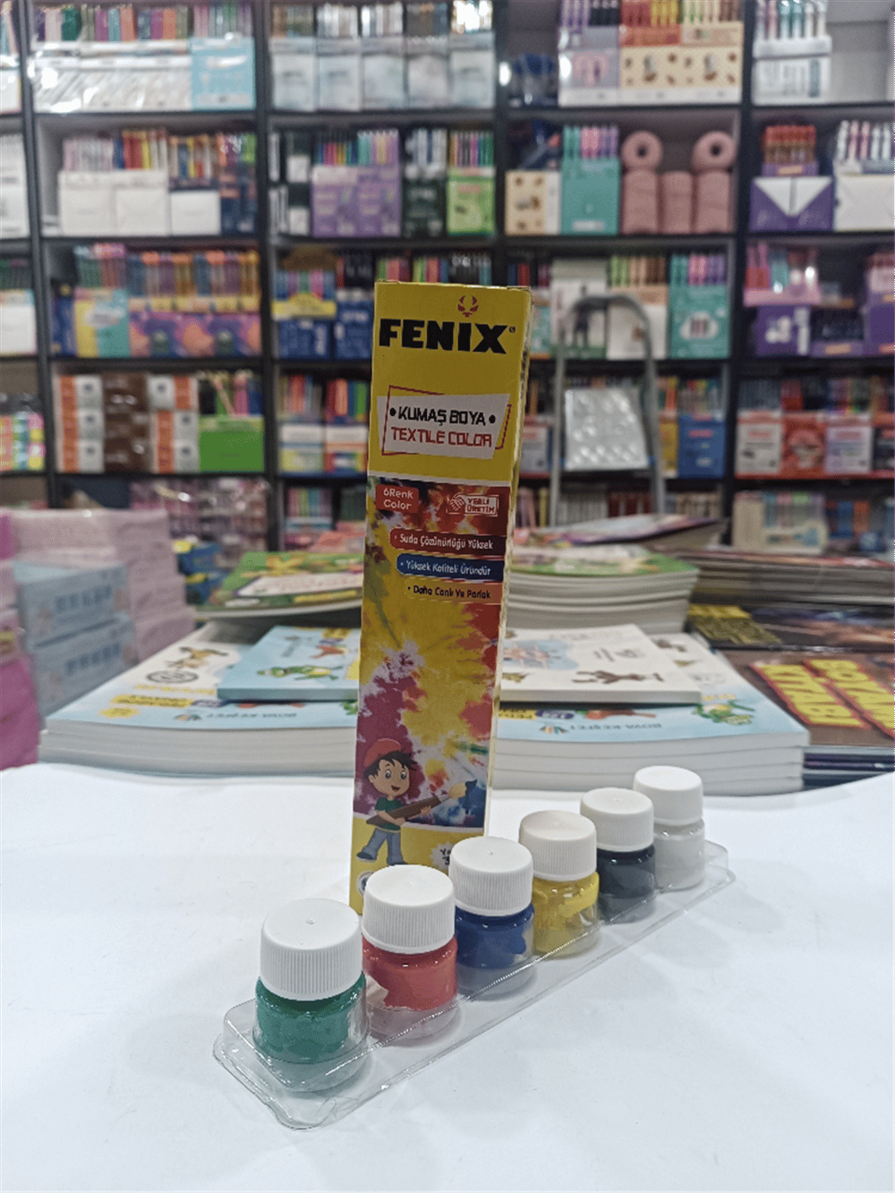 FENİX KUMAŞ BOYASI 6*15 ML *84