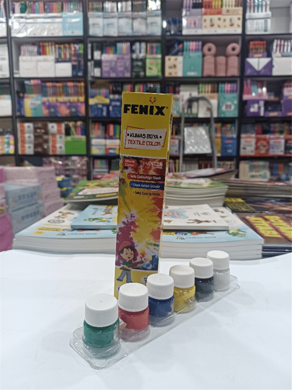 FENİX KUMAŞ BOYASI 6*15 ML *84