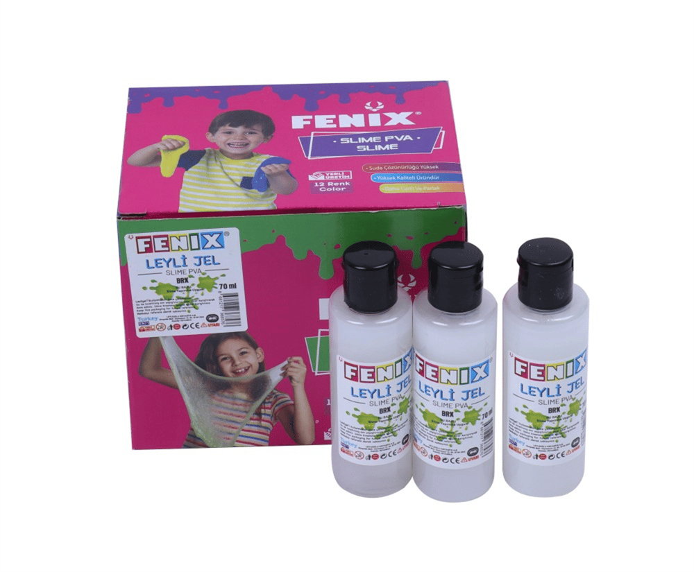 FENİX SLİME SIVI BORAKS 70 ML 12 Lİ TÜP *288