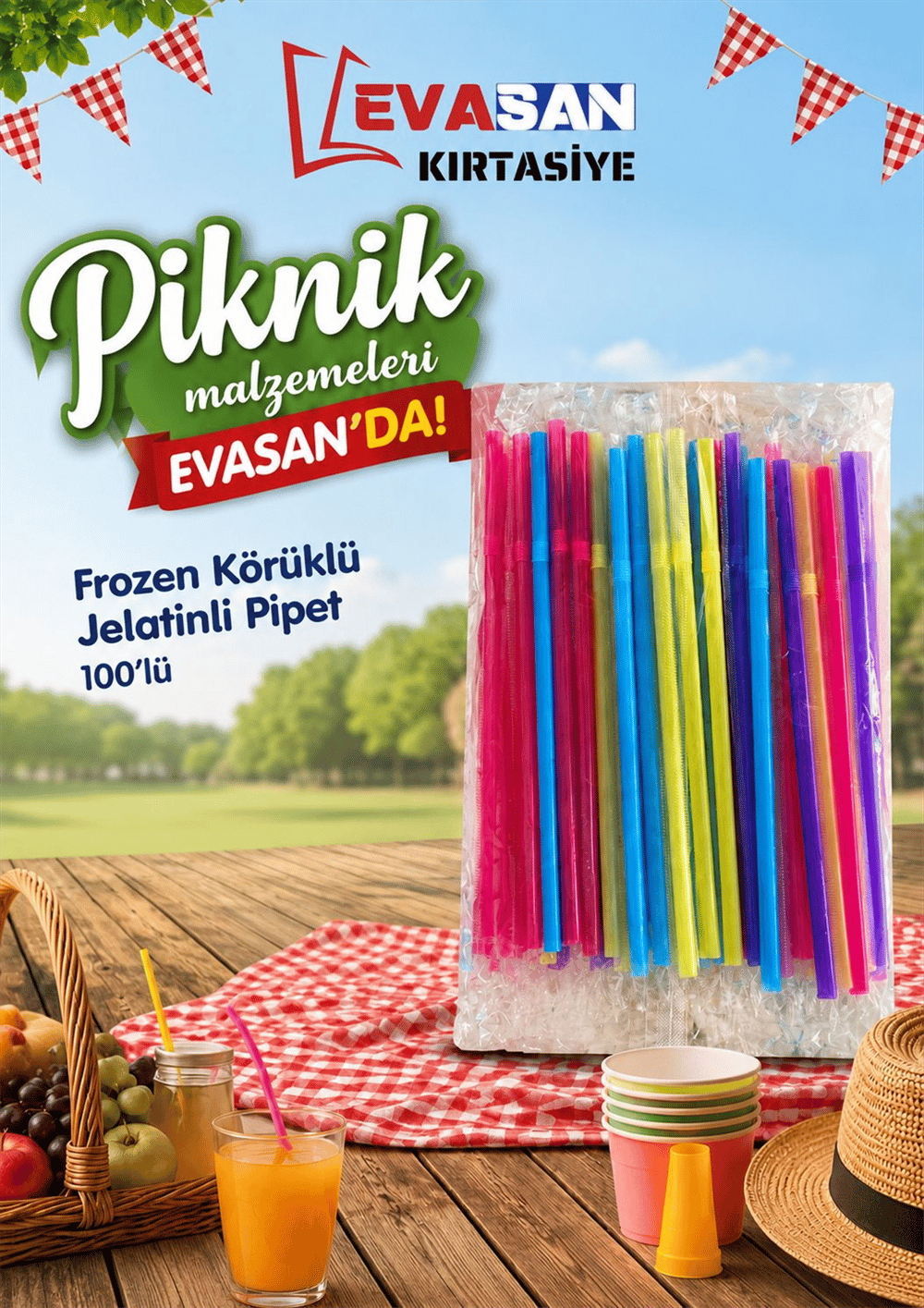 FROZEN KÖRÜKLÜ JELATİNLİ PİPET PK:100 LÜ