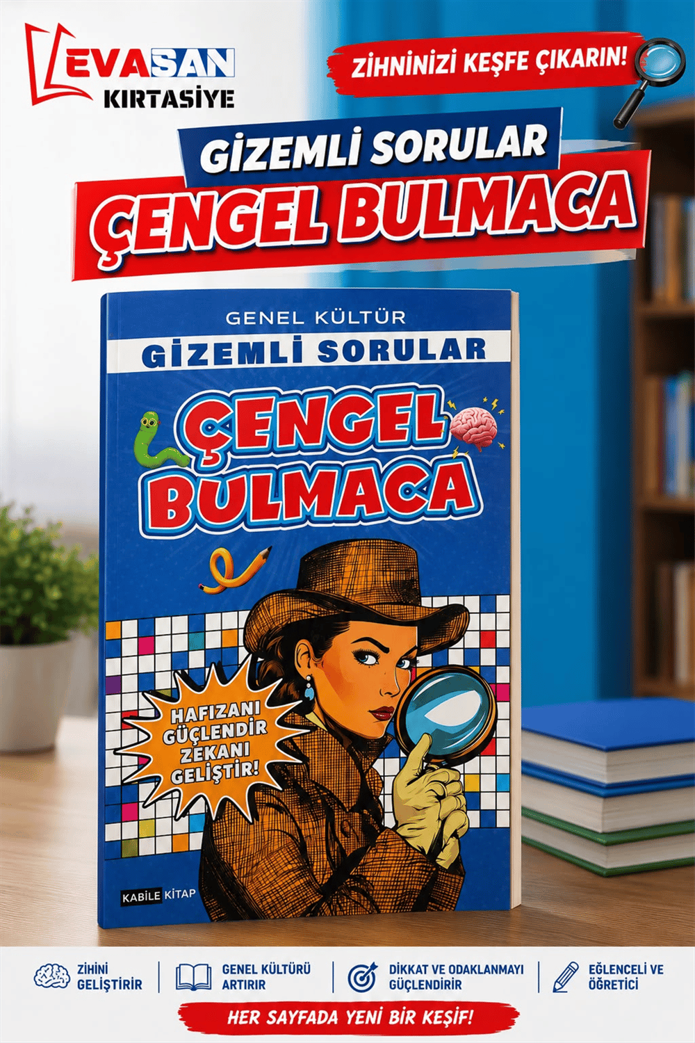 GİZEMLİ SORULAR ÇENGEL BULMACA 127 SAYFA