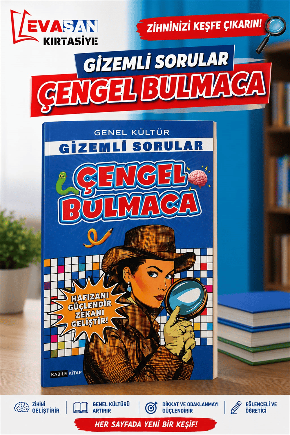 GİZEMLİ SORULAR ÇENGEL BULMACA 127 SAYFA
