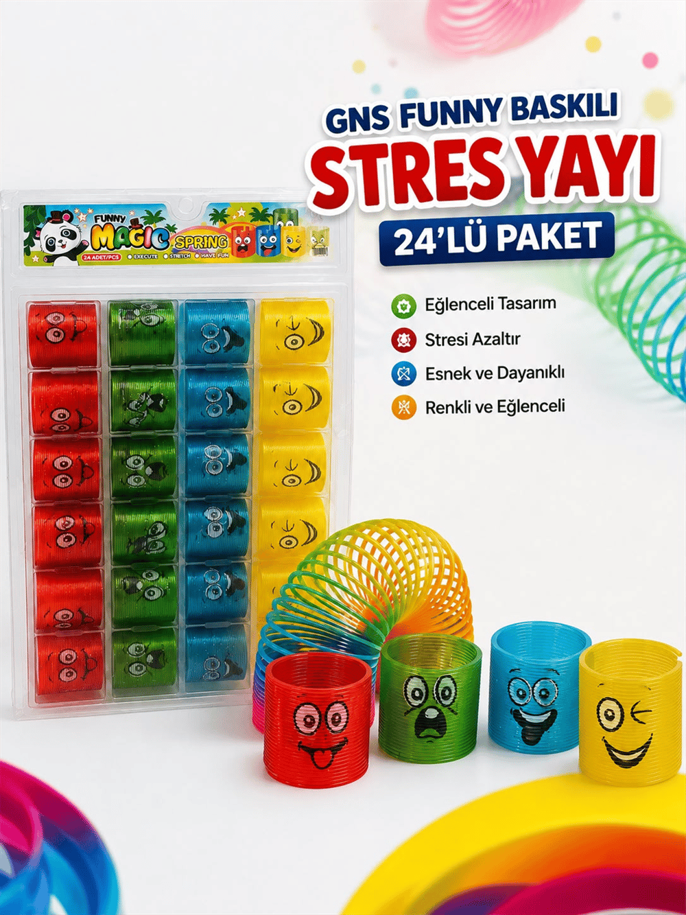 GNS FUNNY BASKILI STRES YAYI PK:24 LÜ