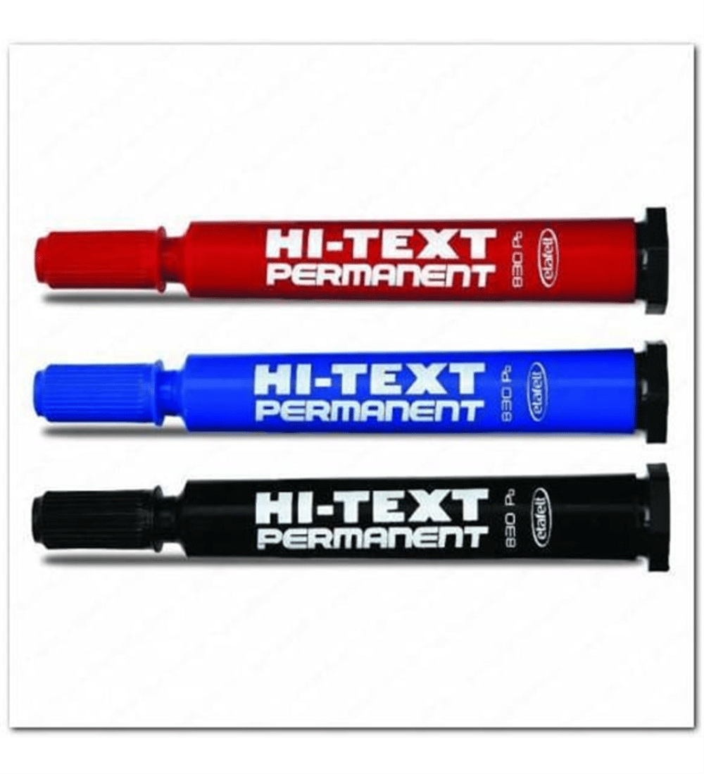 Hİ-TEXT YUVARLAK UÇ KOLİ KALEMİ 12 Lİ