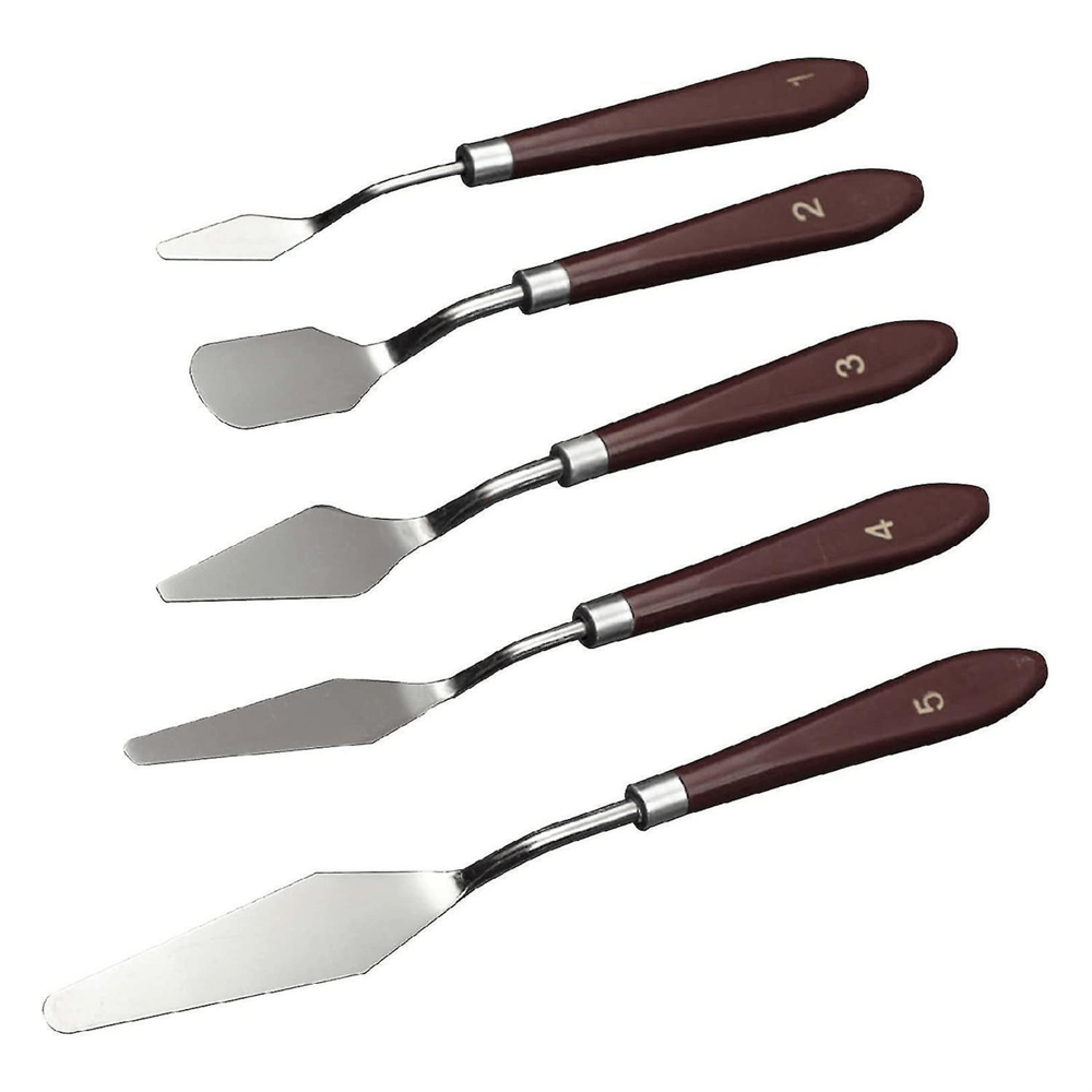 HKD 186 NEON ÇELİK SPATULA 5 Lİ