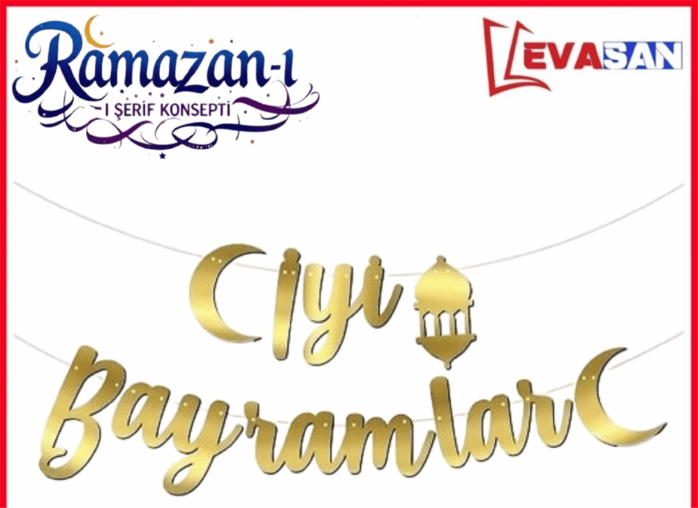 İYİ BAYRAMLAR KALİGRAFİ BANNER
