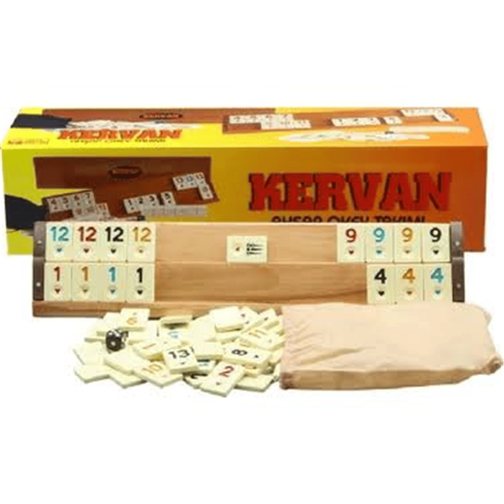 KERVAN AHŞAP OKEY TAKIMI