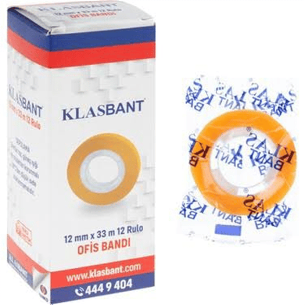 KLASBANT 12X33 m OFİS BANDI PK:12 Lİ *