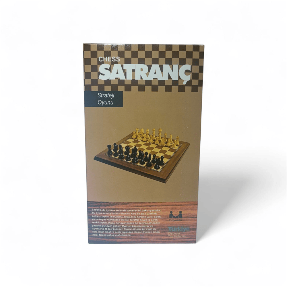 KUTU SATRANÇ TAKIMI PLASTİK 