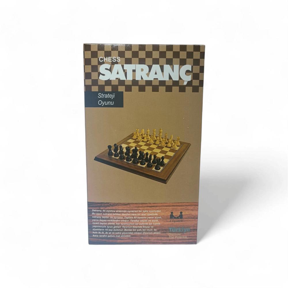 KUTU SATRANÇ TAKIMI PLASTİK 