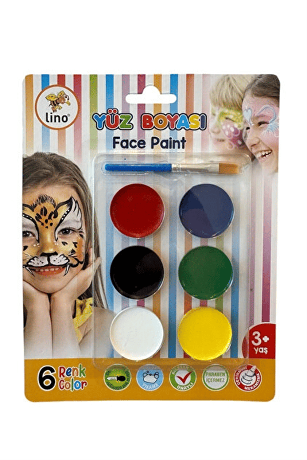 LİNO YÜZ BOYASI TABLET FIRÇALI