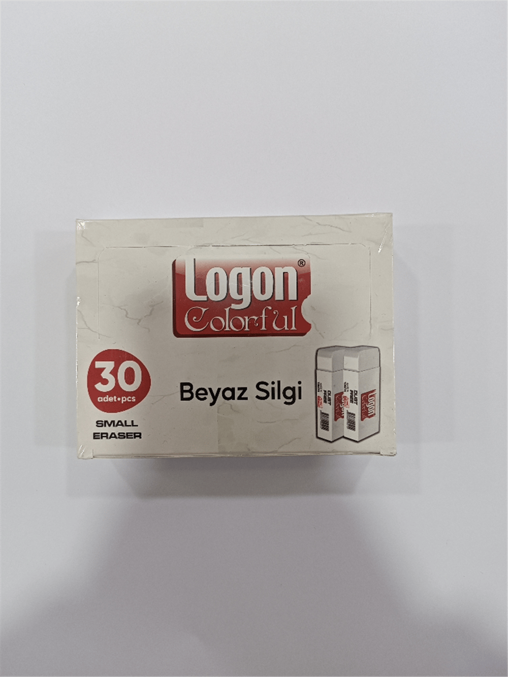 LOGON SUPER SOFT BEYAZ SİLGİ 30LU *30
