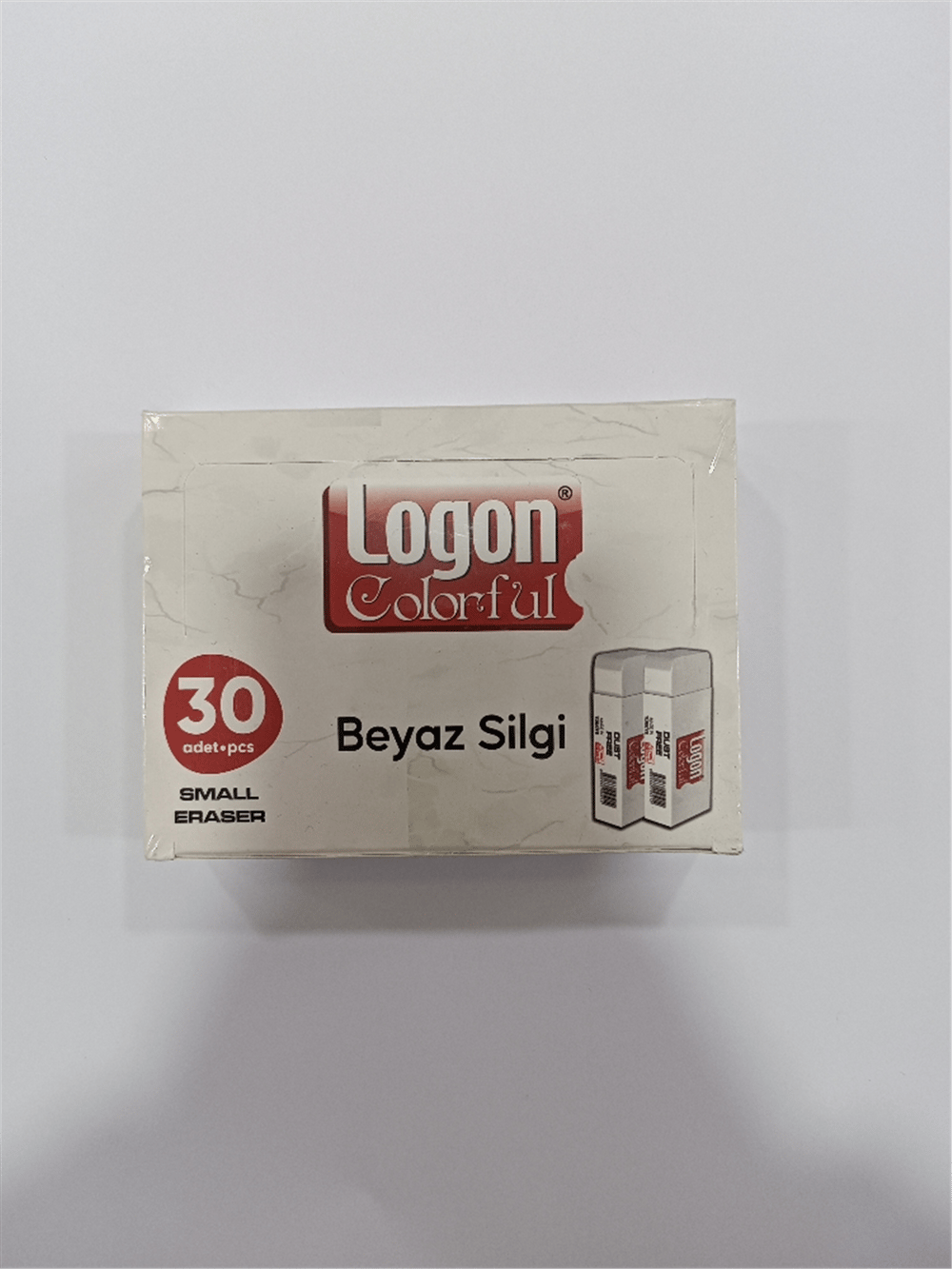 LOGON SUPER SOFT BEYAZ SİLGİ 30LU *30