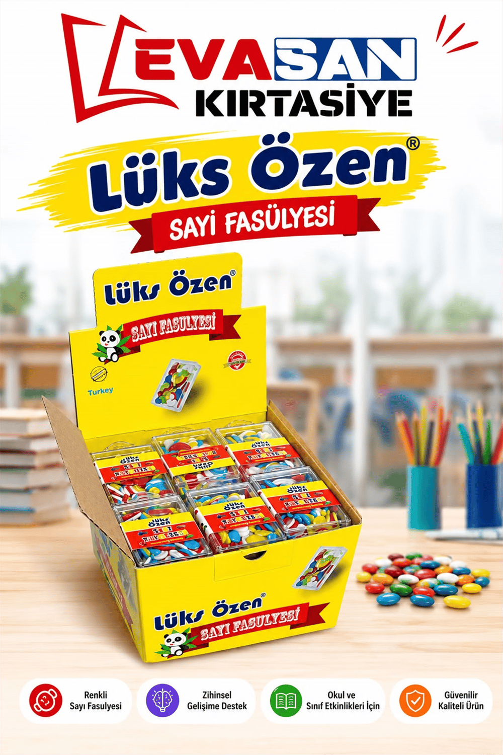 LÜKS ÖZEN SAYI FASULYESİ P:36