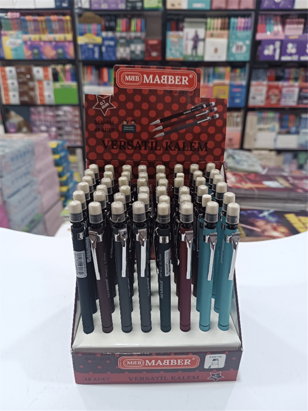 MABER MK-611 VERSATİL KALEM 0.7 P:48 Lİ