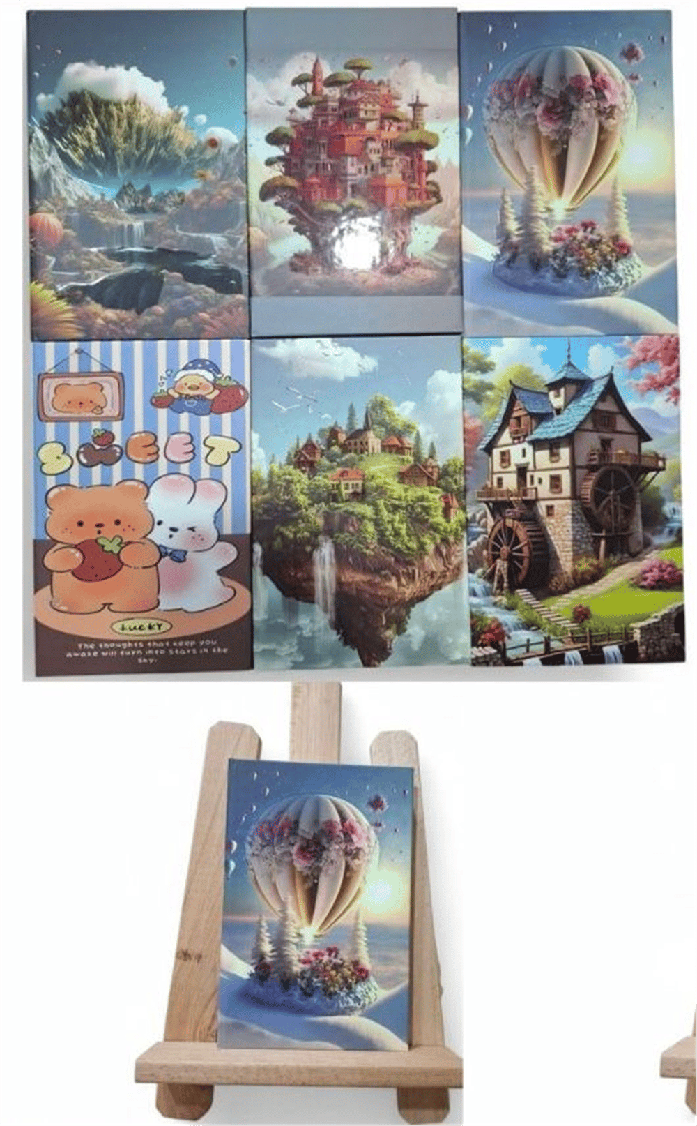 MANZARA LAKLI 160 SY SERT KAPAK 14*21 ÇİZGİLİ DEFTER