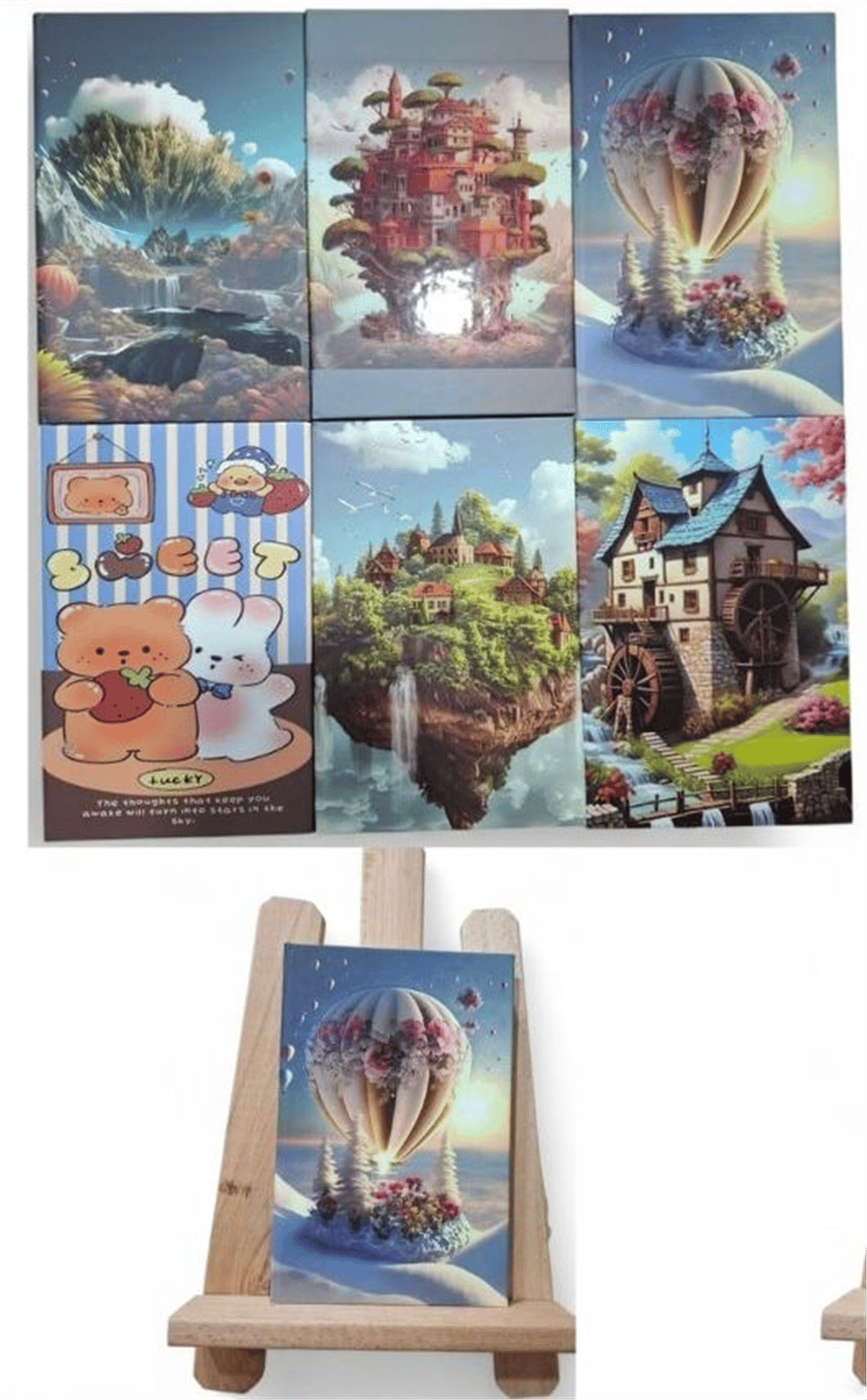 MANZARA LAKLI 160 SY SERT KAPAK 14*21 ÇİZGİLİ DEFTER