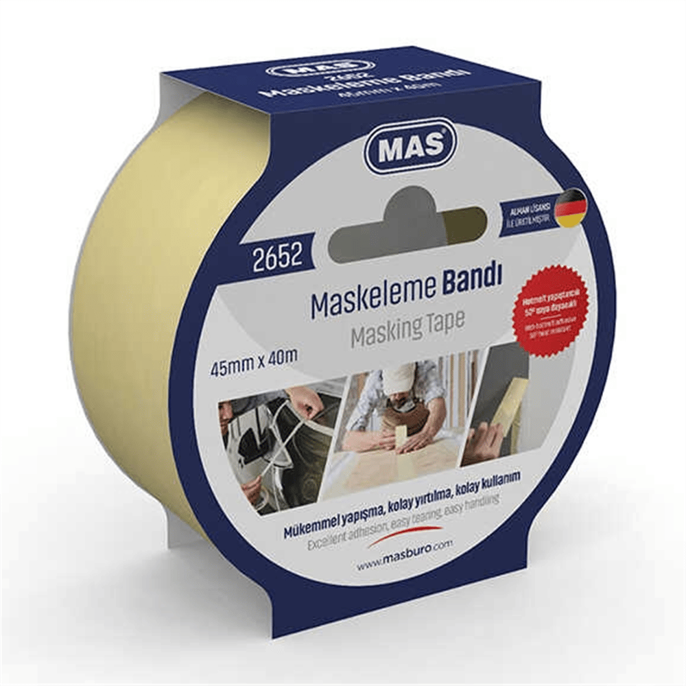 MAS 2652 MASKELEME BANDI KAĞIT BANT 45X40